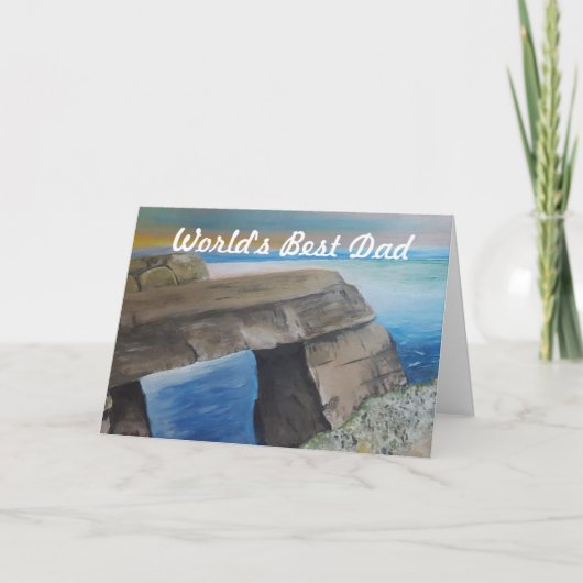 Gelukkig Vaderdag Kaart (Voorkant)