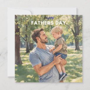 Gelukkig Vaderdag Kaart – Hartverwarmende Papa & K