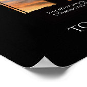 Gelukkig Vaderdag MAN WIE NODIG HEEFT VOOR GOD Poster (Hoek)