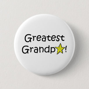 Gelukkig Vaderdag, opa! Ronde Button 5,7 Cm