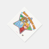 Gelukkig Vaderdag! Servetten (Hoek)