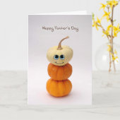 Gelukkig Vaderdag van Uw Weinig Kaart van de (Gele Bloem)