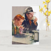 Gelukkig Vaderdag.  Wenskaarten Kaart (Gele Bloem)