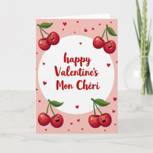 Gelukkig Valentijns Mon Cheri Kaart