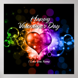 Gelukkig Valentijnsdag 5 Poster