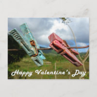 Gelukkig Valentijnsdag briefkaart