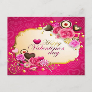 gelukkig - valentijnsdag feestdagenkaart