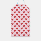 Gelukkig Valentijnsdag Gift Label Cadeaulabel (Achterkant)