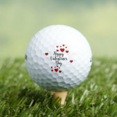 Gelukkig Valentijnsdag Golfvallen Golfballen (Insitu Shirt)