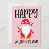 Gelukkig Valentijnsdag Kabouter Vakantiekaart Feestdagenkaart (Voorkant)