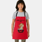 Gelukkig Valentijnsdag Kinder Koken Schort Elephan (Insitu)