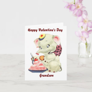 Gelukkig Valentijnsdag Kleinzoon Kaart