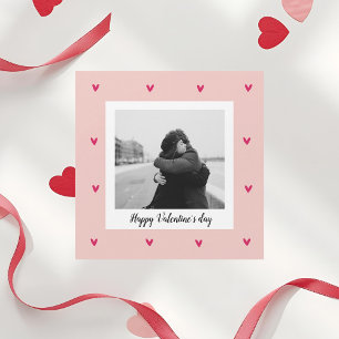 Gelukkig Valentijnsdag   Roze en rood hart   Cadea