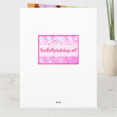 Gelukkig Valentijnsdag Snoep Hartjes Fotokaart Kaart (Achterkant)