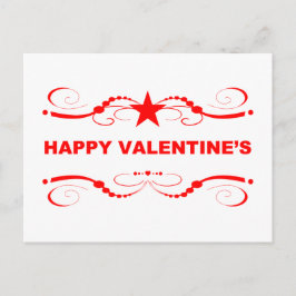 gelukkig van valentijnsdag feestdagenkaart