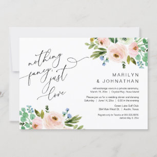 Gelukkig Vanaf Nu Feest, Elopement, Groenery Kaart