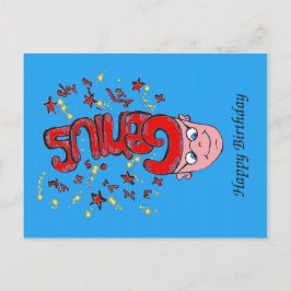 Gelukkig verjaardag briefkaart