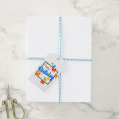 Gelukkig Verjaardag Cadeaulabel (Met Touw)