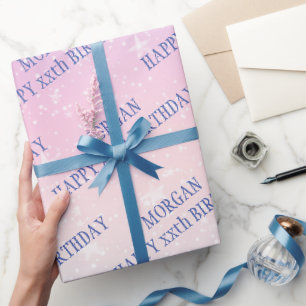 Gelukkig Verjaardag, Elke Leeftijd, Naam, Sterren, Cadeaupapier