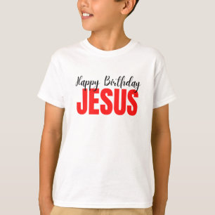 Gelukkig Verjaardag Jezus Kerst T-Shirt