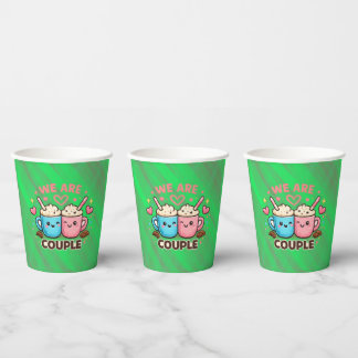 Gelukkig Verjaardag Kawaii Stijl voor alle Leeftij Papieren Bekers