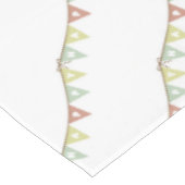 gelukkig verjaardagsbanner tablecloth tafelkleed (Gekanteld)