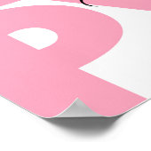 Gelukkig verjaardagsbriefkaart poster (Hoek)