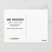 Gelukkig Verjaardagsmolentje voor elke gelegenheid Briefkaart (Achterkant)