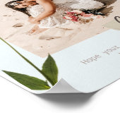 Gelukkig verjaardagsposter poster (Hoek)