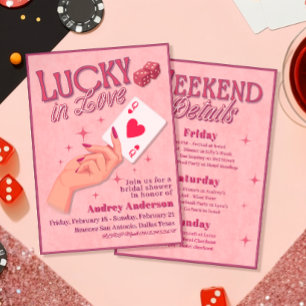 Gelukkig Verliefd Bachelorette Kaart