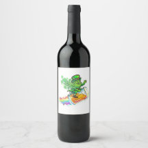 Gelukkig Verliefd Psychedelische Leprechaun Rit