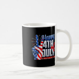 Gelukkig vierde juli Onafhankelijkheidsdag Patriot Koffiemok