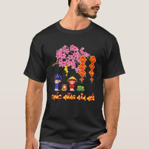 Gelukkig Vietnamees Nieuw Maanjaar 2021 T-shirt