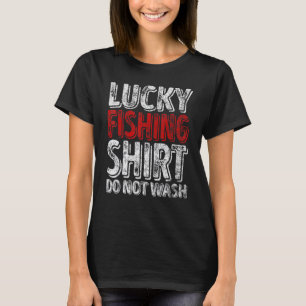 Gelukkig Vis T-shirt Niet Wassen Shirt Visser Ch