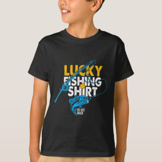 Gelukkig Vissershemd Niet Wassen Voor Een Visser T-shirt