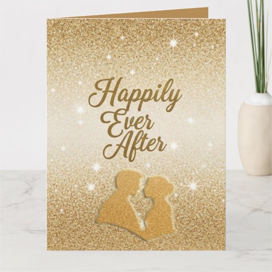 Gelukkig voor altijd kaart (Voorkant)