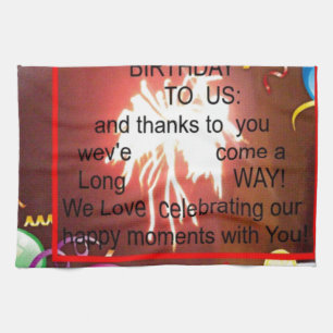 Gelukkig voor ons theedoek