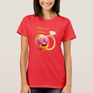 Gelukkig voorstel t-shirt