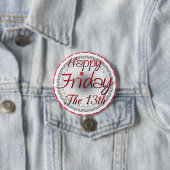 Gelukkig vrijdag de 13de Button van de Superstitio (In situ)