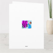 Gelukkig Vrouw, gewoon geslaagd rijexamen Kaart (Achterkant)