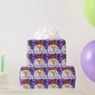 Gelukkig zingen kabouter kerst inpakpapier