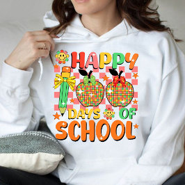 Gelukkige 100 dagen school. Leraar appreciatie Hoodie