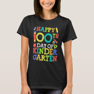 Gelukkige 100e dag van de kleuterschool t-shirt