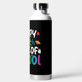 Gelukkige 100e Schooldag Leraar Student Waterfles (Links)