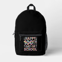 Gelukkige 100e Schooldag Tie Dye Regenboog 100 Dag