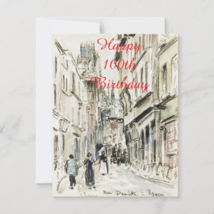 Gelukkige 100e verjaardag.