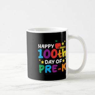 Gelukkige 100ste dag van Pre K Apple 100 dagen sch Koffiemok