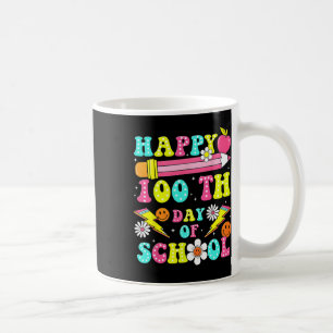 Gelukkige 100ste schooldag 100 dagen school onderw koffiemok