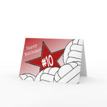 Gelukkige 10de Verjaardag, de Ster van het