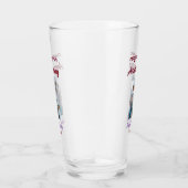 Gelukkige 10e verjaardag foto bruiloft paar naam d glas (Rechts)